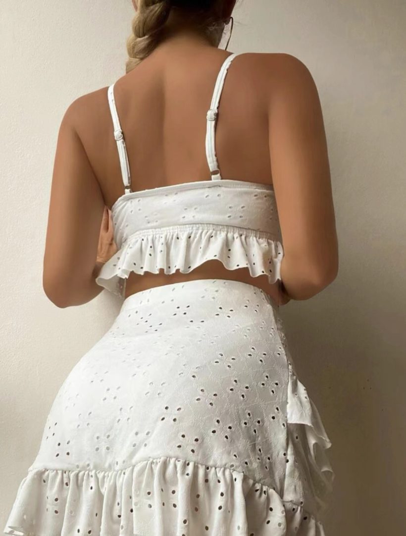 Peach Fuzz · Split Swim Wear - Image 2