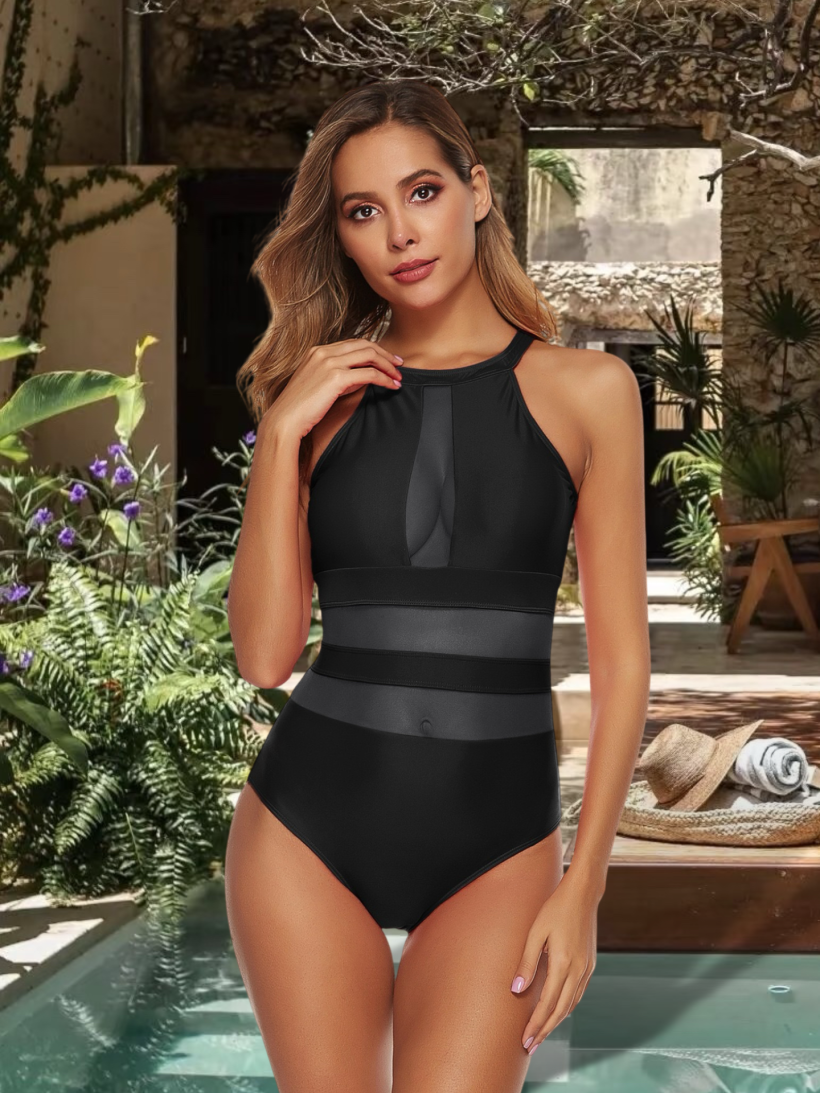 Film Waist · One-Piece Swim Wear