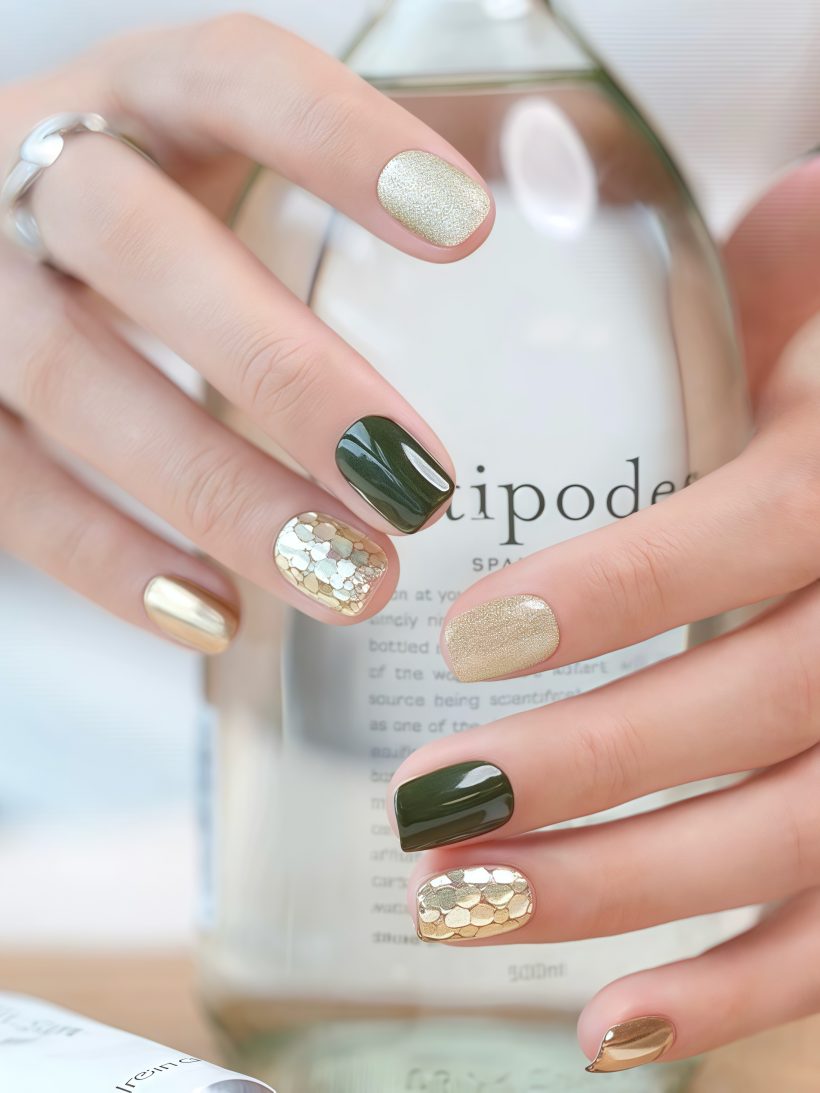 Frosted Pearl · Handmade Press-On Nail - Image 2