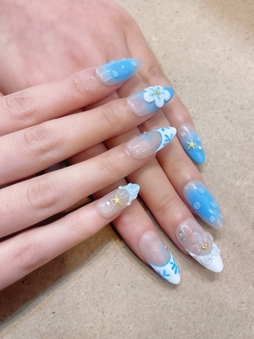 Shell Embossed · Finger Nail - Image 3