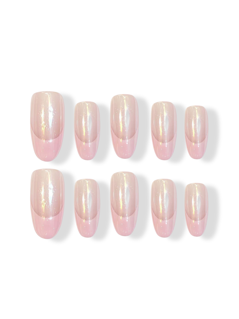 Lilac Mist · Handmade Finger Nail