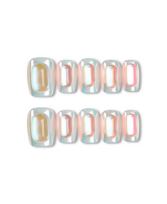Pearl Dew · Handmade Press-On Nail