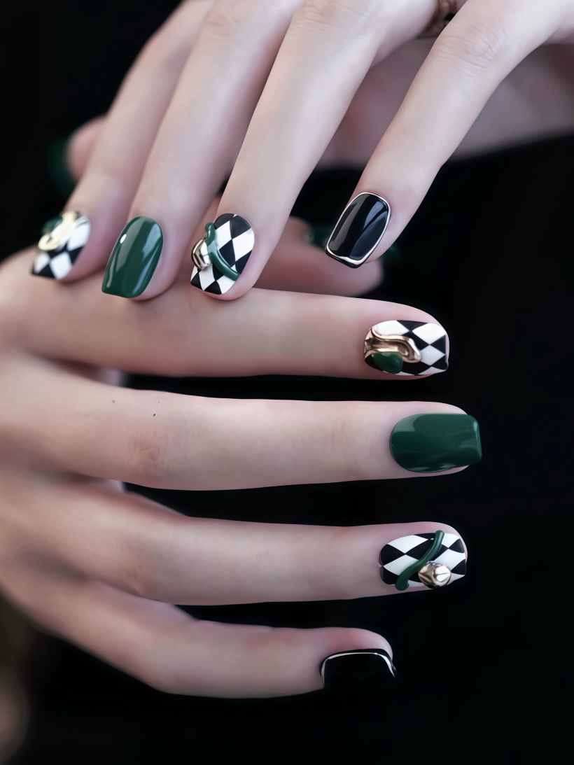 Misty Mauve · Handmade Press-On Nail - Image 3