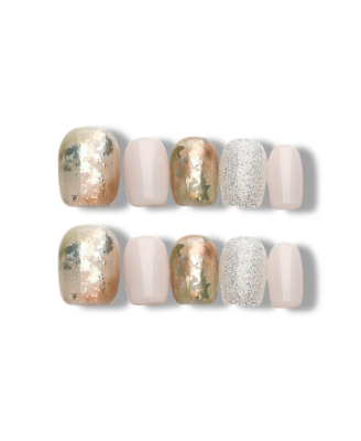 Aurora Beam · Handmade Press-On Nail