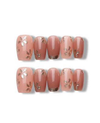 Tulip Dew · Handmade Press-On Nail