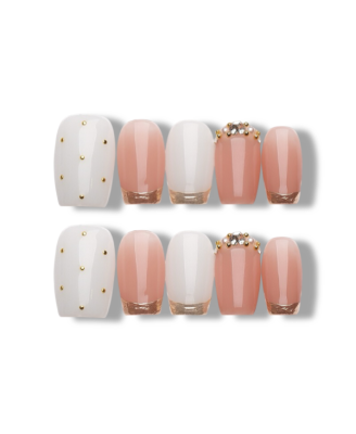 Oat Milk · Handmade Finger Nail