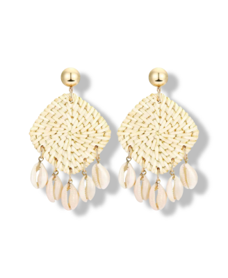 Bamboo Sunburst · Earring