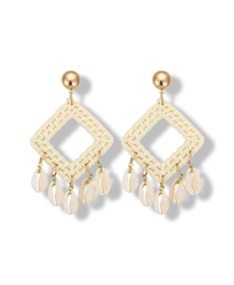 Hibiscus Weft · Earring