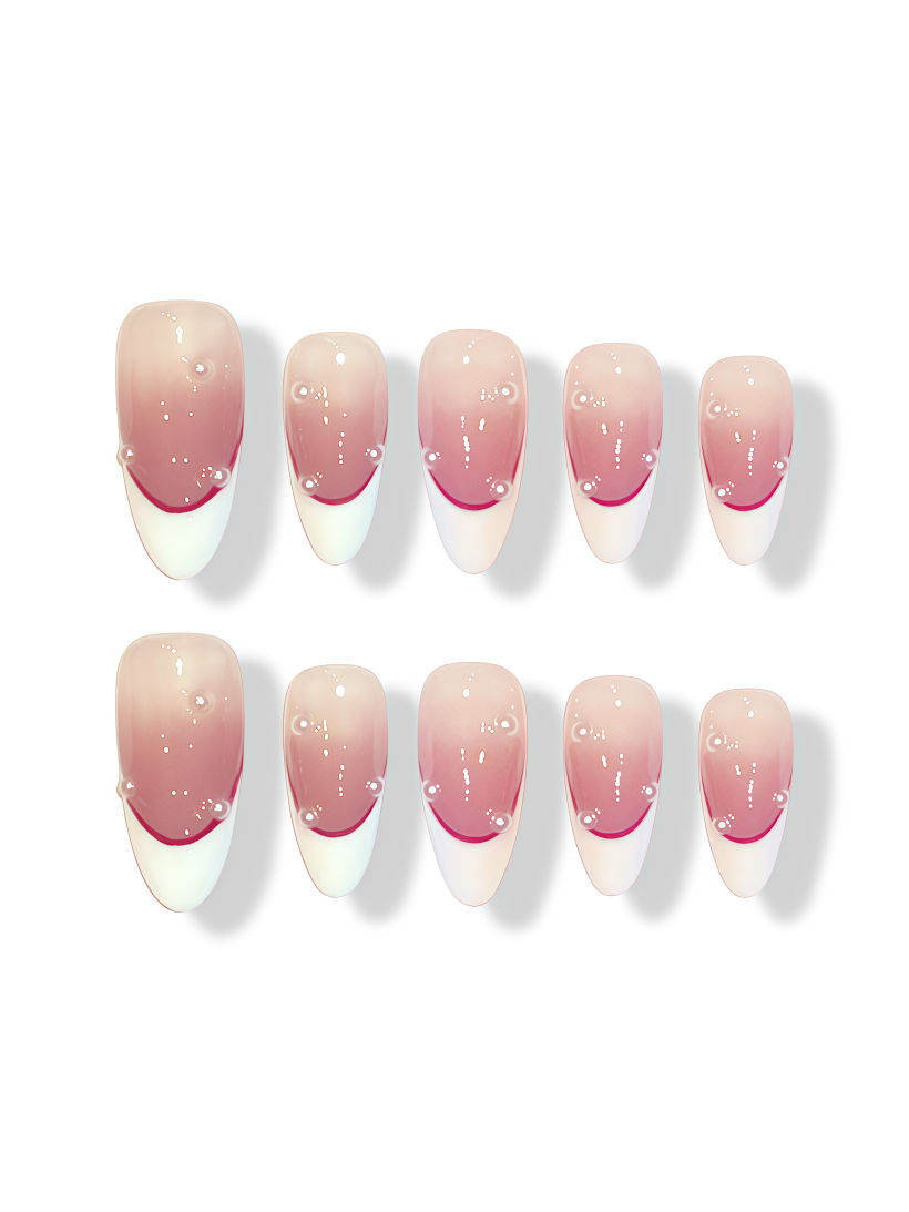 Pearl Glaze · Handmade Finger Nail