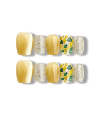 Poodle Pink · Handmade Press-On Nail
