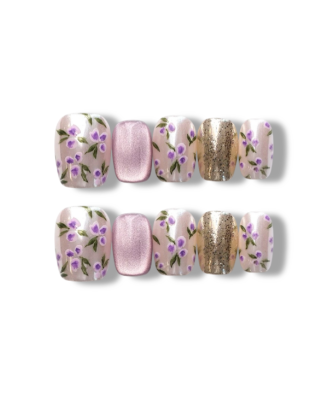 Lagoon Blue · Handmade Press-On Nail