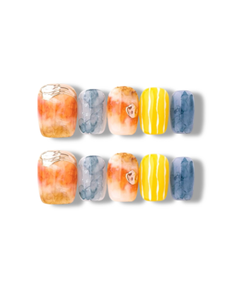 Baby Bow · Handmade Press-On Nail