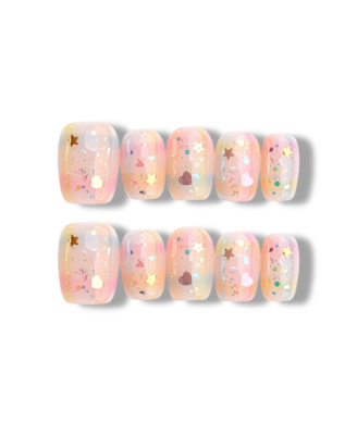 Strawberry Milk · Handmade Finger Nail