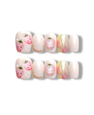 Tulle Dream · Handmade Press-On Nail