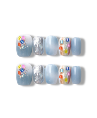 Blueberry Jam · Handmade Press-On Nail
