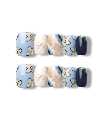 Blue Bloom · Finger Nail