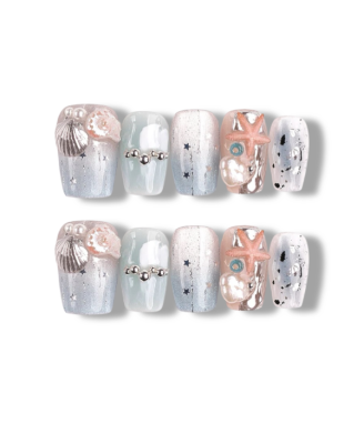 Glass Slipper · Handmade Finger Nail