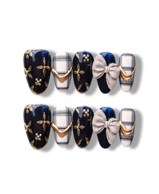 Ink Blush · Handmade Finger Nail