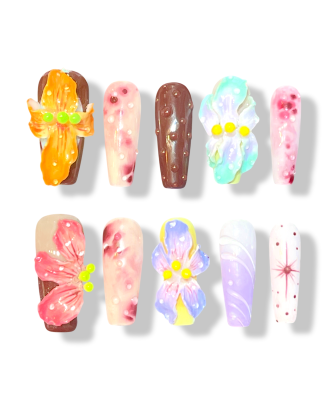 Sunset Dip · Finger Nail