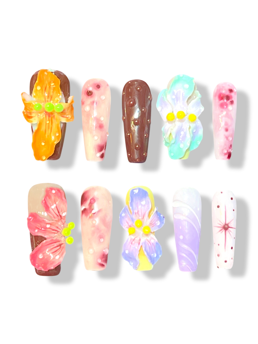 Sunset Dip · Finger Nail