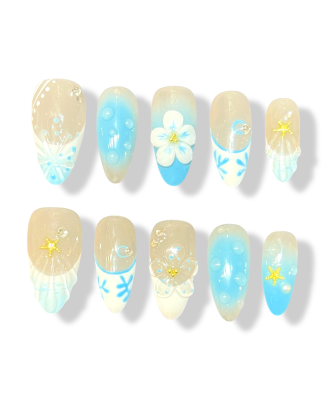 Shell Embossed · Finger Nail