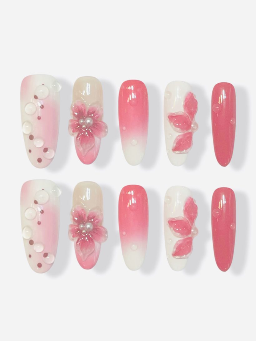 Mermaid Scale · Handmade Finger Nail