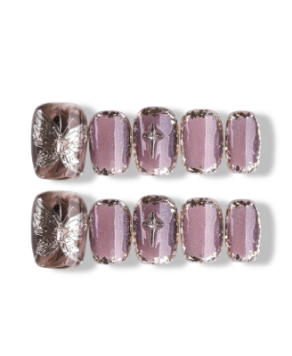 Phosphorus Tide · Handmade Press-On Nail