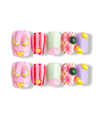 Summer Bikini · Press-On Nail