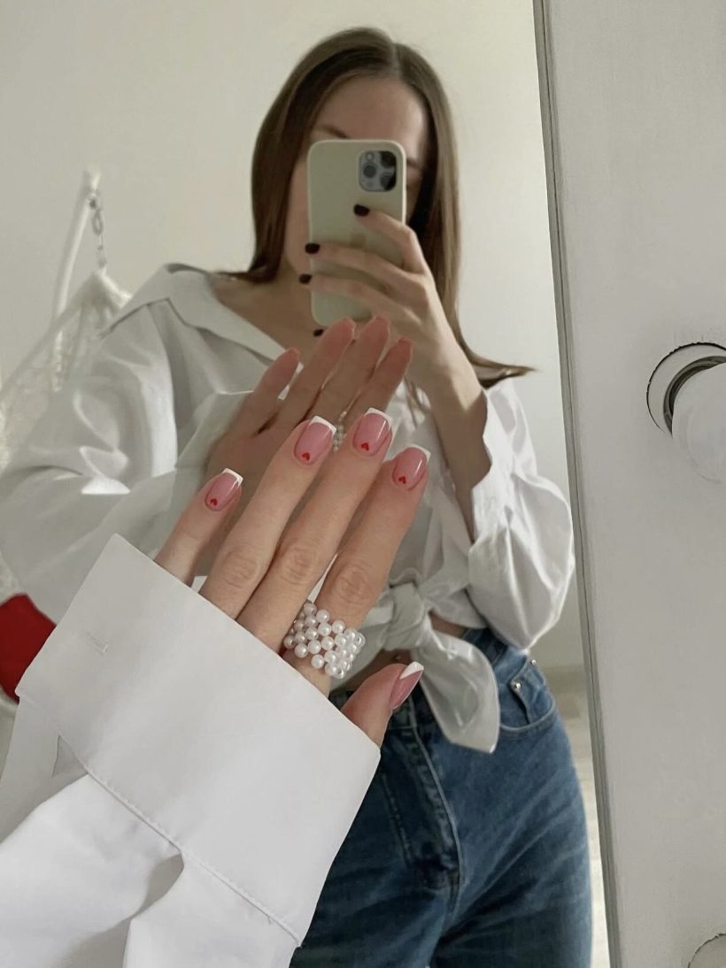 Heart Wink · Handmade Finger Nail - Image 2