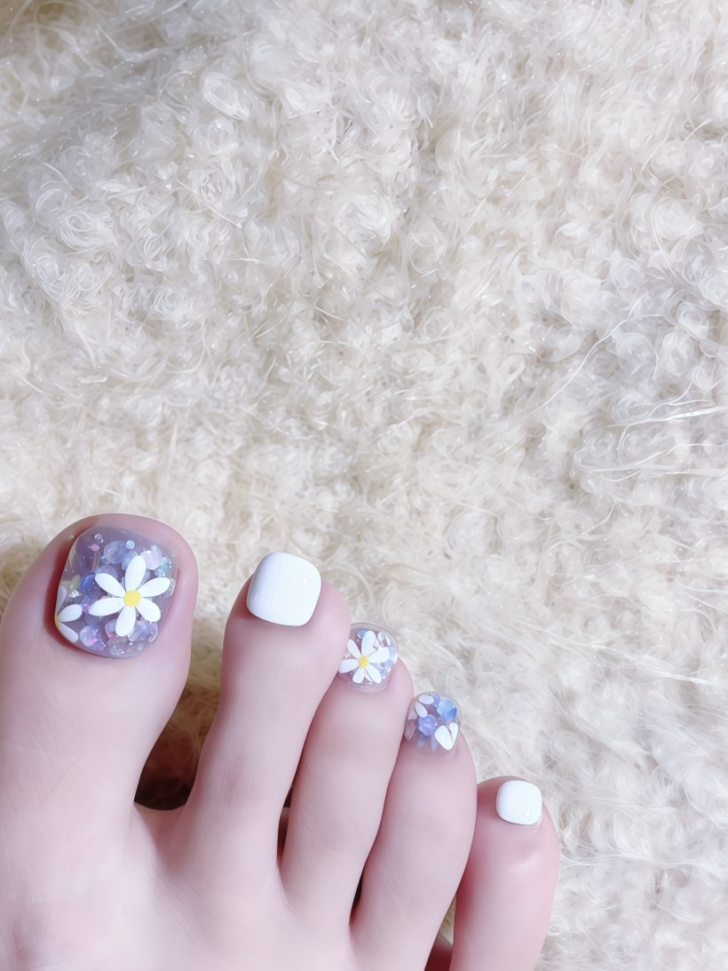 Salt Glitter · Toe Nail - Image 2