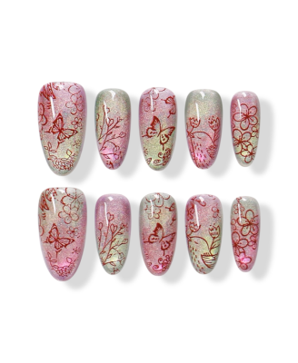 Glitch Violet · Finger Nail