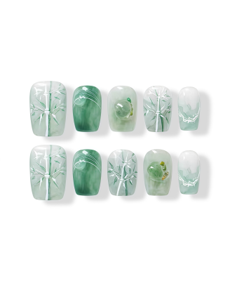 Aurora Turquoise · Finger Nail