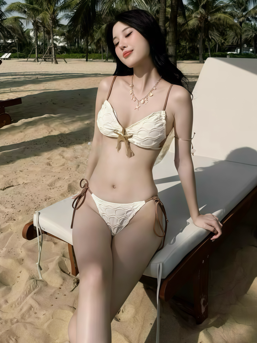 Crescent Tie · Bikini