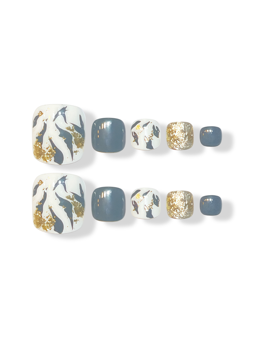 Matcha Latte · Toe Nail