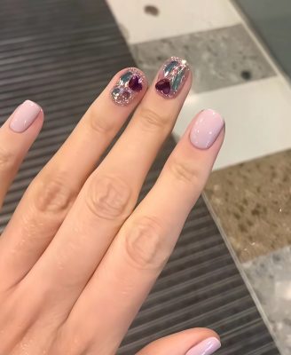 Lilac Gem · Finger Nail