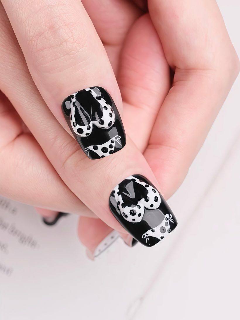 Vintage Bikini · Handmade Finger Nail - Image 3
