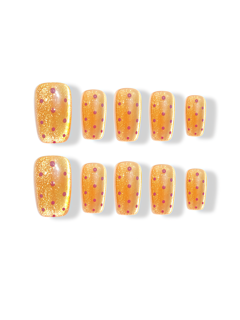 Mango Mojito · Handmade Finger Nail