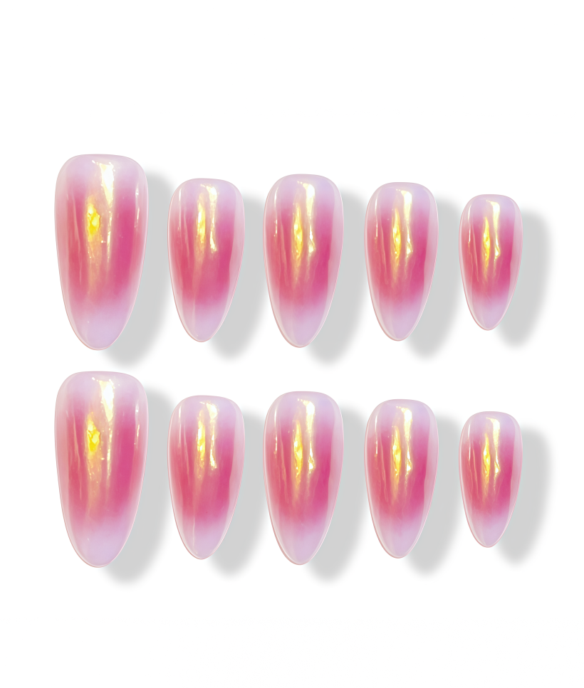 Phoenix Gold · Handmade Finger Nail